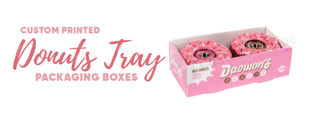 Donuts Tray Packaging Boxes