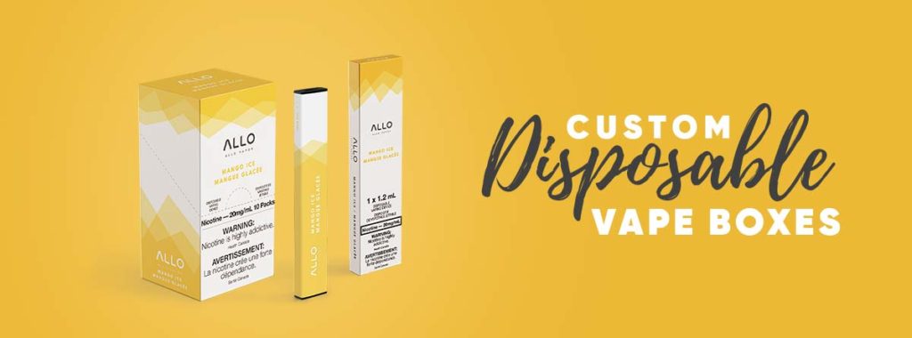 Custom Disposable Vape Boxes﻿