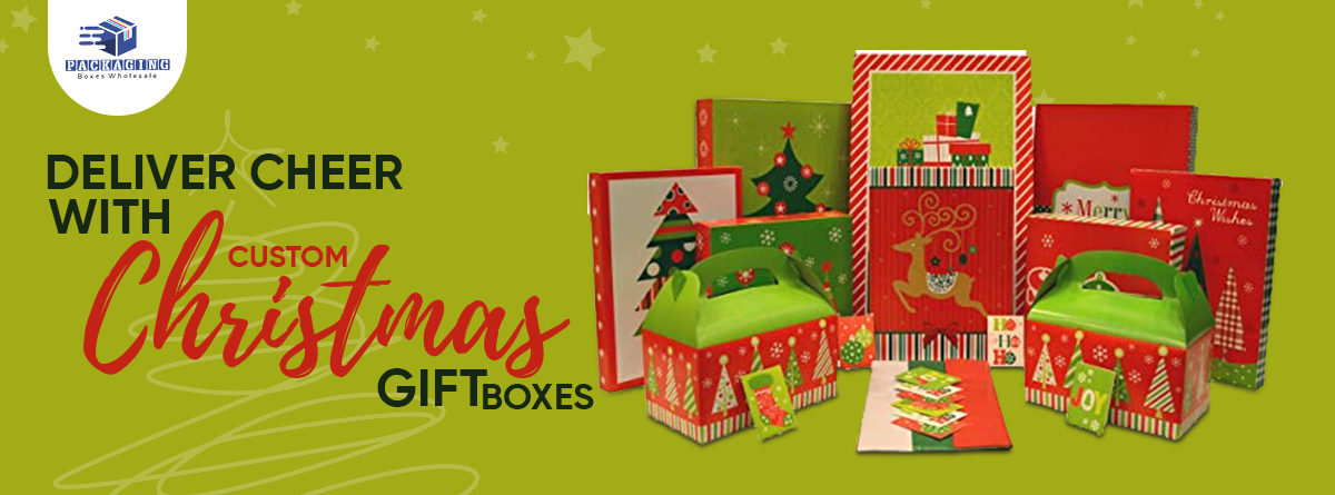 Deliver Cheer with Christmas Gift Boxes