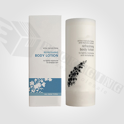 Custom Printed Glossy Lotion Packaging Boxes