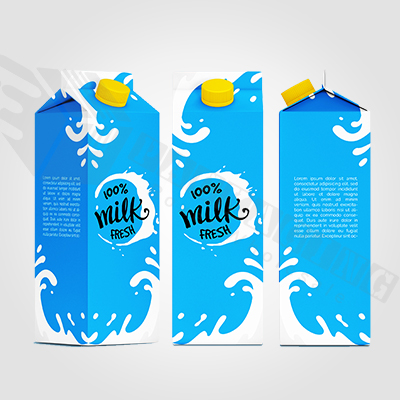 Custom Printed Milk Cartons Packaging Boxes