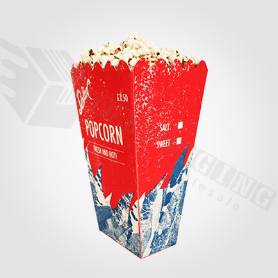 Custom Printed Popcorn Packaging Boxes