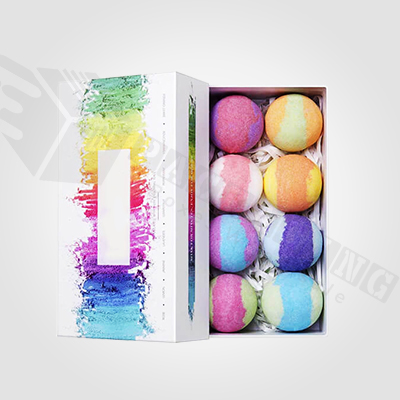 Custom Printed Bath Bomb Packaging Boxes