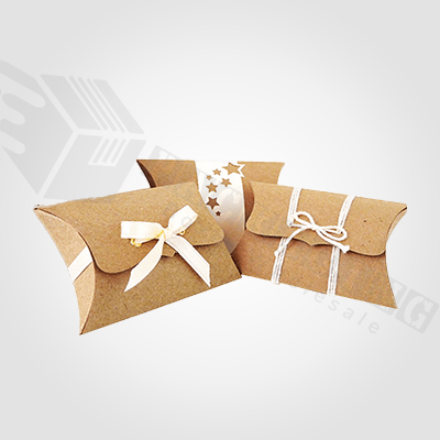 Custom Kraft Paper Pillow Soap Boxes