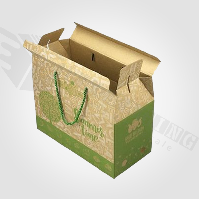 Custom Printed Cardboard Carry Packaging Boxes Image 3