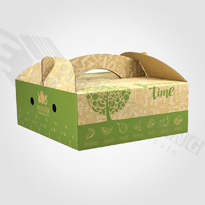 Custom Printed Cardboard Carry Packaging Boxes Image 1