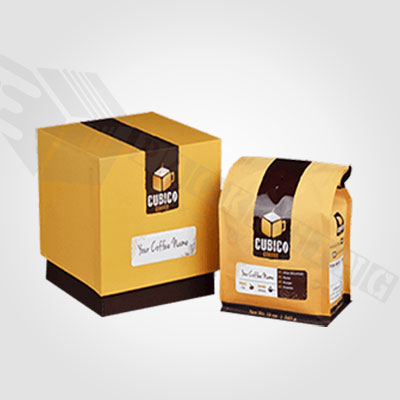 Custom Printed Coffee Packaging Boxes