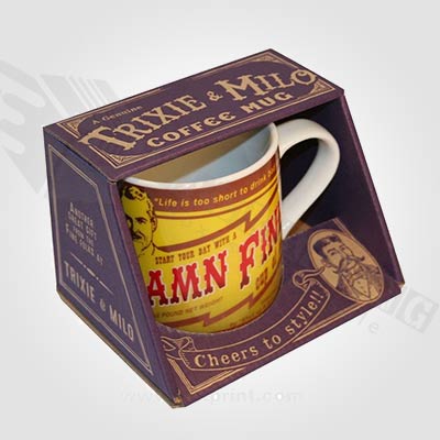 Custom Printed Mug Packaging Boxes