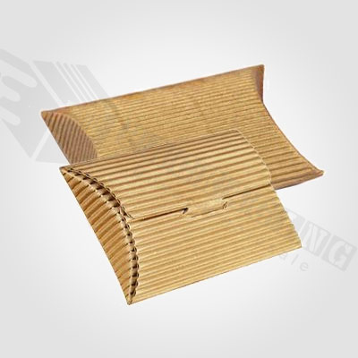 Custom Pillow Corrugated Boxes