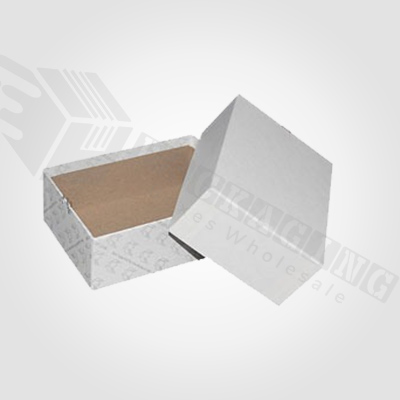 Custom Printed White Corrugated Packaging Boxes