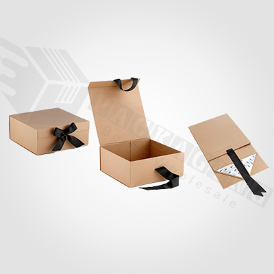 Custom Foldable Kraft Gift Boxes