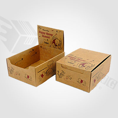 Four Corner with Display Lid Packaging Boxes