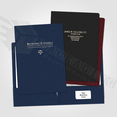 Legal Size Presentation Folders