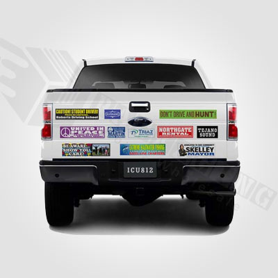 Custom Printed Car Bumper Stickers