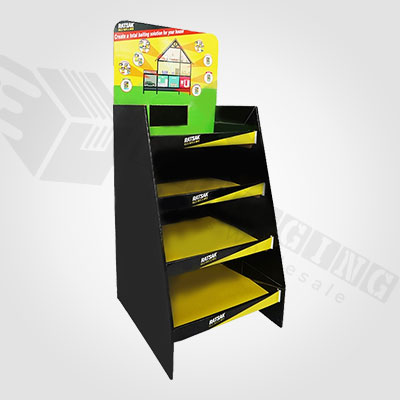 Custom Four Shelf Equipment Display