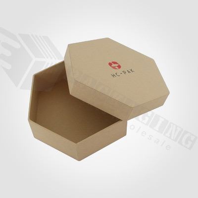 Custom Printed Cosmetic Hexagon Boxes