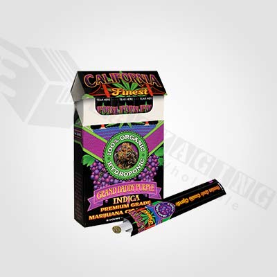 Cannabis Cigarette Packaging Boxes