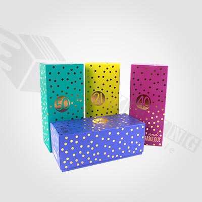 Custom Printed Pattern Gift Boxes