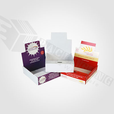 Gloss Laminated Pop Up Display Boxes