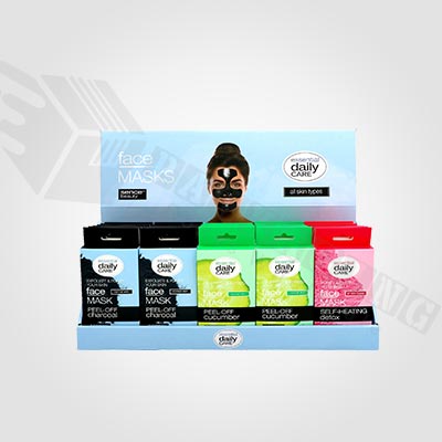 Custom Printed Facemask Display Boxes