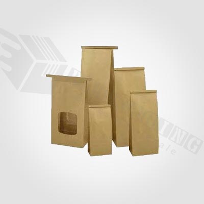 Custom Kraft Tin Tie Coffee Bags