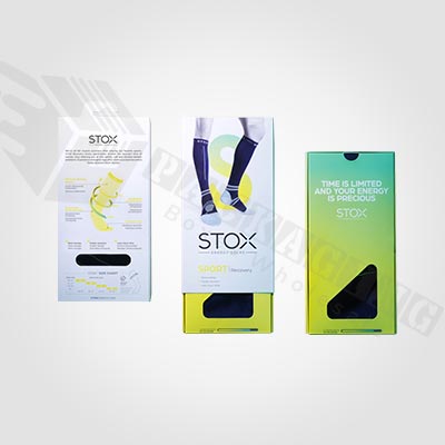Custom Men Sports Socks Boxes
