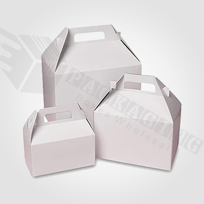 White Gable Boxes